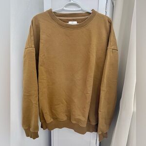 Offline by Aerie Tan Crewneck Sweater